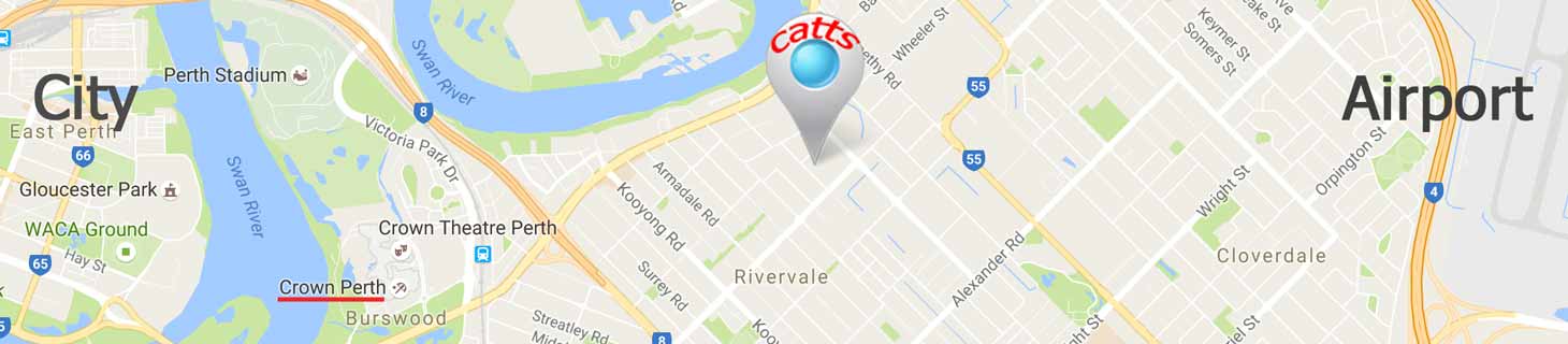 Catts Location Rivervale